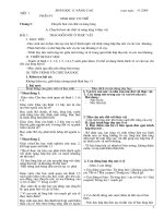 Giao an sinh hoc 11 nâng cao trọn bộ