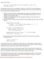 Oracle PLSQL Language- P26
