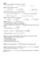 10 ĐỀ ÔN TẬP HK1 K12