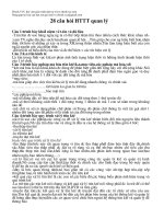 28 Câu ôn thi hệ thống thông tin quản trị chuẩn có giải