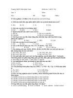 KT 45 phút-Hóa 9