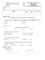 De tham khao cuoi ki 1