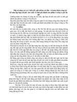 Một số nhận xét và ý kiến đề xuất nhằm cải tiến  và hoàn thiện công tác kế toán tập hợp chi phí  sản xuất và tính giá thành sản phẩm ở công ty pin hà nội