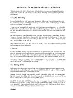 Mười nguyên nhân dẫn đến treo máy tính