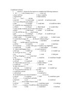 bai tap cac loai cau dieu kien