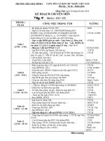 KẾ HOẠCH CM THÁNG 10 NĂM HỌC 2010-2011