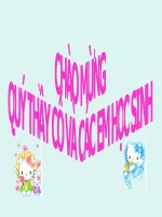 Bài 8 . Quang hợp ở thực vật