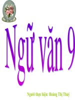 Văn 9 - Rô bin xơn...