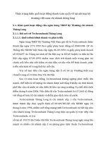 Thực trạng hiệu quả hoạt động thanh toán quốc tế tại nhtmcp kỹ thương việt nam chi nhánh thăng long