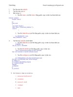 Lập trình trong UBUNTU - CNTT