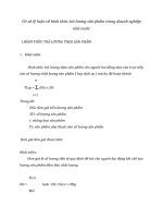 Cở sở lý luận về hình thức trả lương sản phẩm trong doanh nghiệp nhà nước