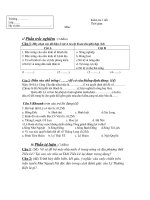 kiem tra 1 tiet lop 7