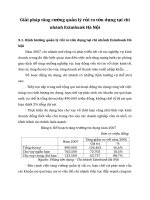 Giải pháp tăng cường quản lý rủi ro tớn dụng tại chi nhỏnh Eximbank Hà Nội