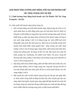 GIẢI PHÁP TĂNG CƯỜNG HUY ĐỘNG VỐN TẠI CHI NHÁNH CHẾ TÁC VÀNG TRANG SỨC HÀ NỘI