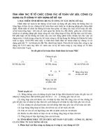 Tình hình thưc tế tổ chức công tác kế toán vật liệu, công cụ dụng cụ ở công ty xây dựng số số 124