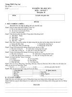 KIỂM TRA LỊCH SỬ KI LỚP 7