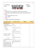 Tiết 6-Chương 1-ĐS