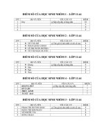 ĐIỂM SỐ CUỐI HKI- LỚP 11A4