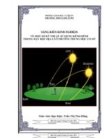 Một số kĩ thuật sử dụng kênh hình trong dạy học Địa lý ở trường THCS