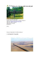 D:những cái cầu đẹp nhất thế giới.doc