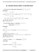 Bất đẳng thức có lời giải hay