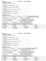 bai kiem tra anh 9 HK 1