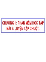 Tiet 9 - 10-bai 5 luyen tap chuot
