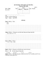 DE THI HS GIOI CAP TRUONG