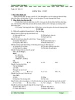 Kiểm Tra 1 Tiết (Hot)