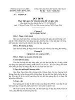 Công tác Quản lý Chuyên môn THCS