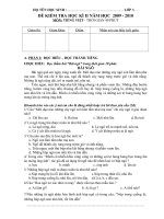 De thi lop 3 - Mon TViet