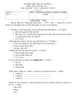 đề thi KTDKLII khối 5 theo CKTKN