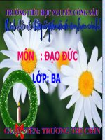 dao duc 3 - ton trong dam tang