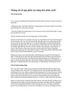 Những yếu tố góp phần xây dựng nên nhân cách