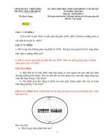 Đề thi HSG cấp huyện lớp 9 rất hay