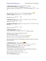 các bất đẳng thức áp dụng hay