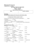 de thi anh van 8 hk1