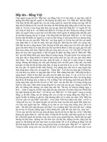 Cảm nhận Bếp lửa - Bằng Việt