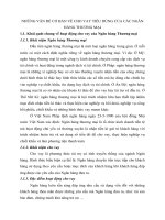 NHỮNG VẤN ĐỀ CƠ BẢN VỀ CHO VAY TIÊU DÙNG CỦA CÁC NGÂN HÀNG THƯƠNG MẠI