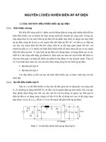 NGUYÊN LÍ ĐIỀU KHIỂN BIẾN ÁP ÁP ĐIỆN