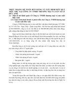 THỰC TRẠNG KẾ TOÁN BÁN HÀNG VÀ XÁC ĐỊNH KẾT QUẢ TIÊU THỤ TẠI CÔNG TY TNHH THƯƠNG MẠi VÀ SẢN XUẤT ĐỨC ANH