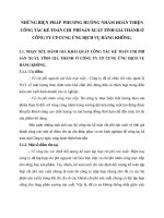 NHỮNG BIỆN PHÁP  PHƯƠNG HƯỚNG NHẰM HOÀN THIỆN CÔNG TÁC KẾ TOÁN CHI  PHÍ SẢN XUẤT TÍNH GIÁ THÀNH Ở CÔNG TY CP CUNG ỨNG DỊCH VỤ HÀNG KHÔNG