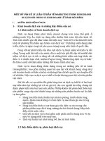 MỘT SỐ VẤN ĐỀ LÝ LUẬN CƠ BẢN VỀ MARKETING TRONG KINH DOANH DU LỊCH NÓI CHUNG VÀ KINH DOANH LỮ HÀNH NÓI RIÊNG