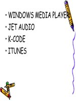 Một số chương trình đa phương tiện