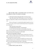 MỘT SỐ KIẾN NGHỊ VÀ GIẢI PHÁP NÂNG CAO NĂNG LỰC TÀI CHÍNH CỦA CÔNG TY CỔ PHẦN VINAMILK