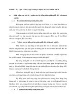 CƠ SỞ LÝ LUẬN VỀ HỆU QUẢ HOẠT ĐỘNG KÊNH PHÂN PHỐI