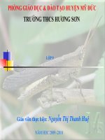 Tiet 43 bài 41: MÔI TRƯỜNG VÀ CÁC NHÂN TỐ SINH THÁI