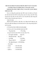 MỘT SỐ GIẢI PHÁP ỨNG DỤNG PHƯƠNG PHÁP TỶ SỐ VÀ SO SÁNH VÀO PHÂN TÍCH TÀI CHÍNH CÔNG TY MAY ĐỨC GIANG