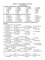 Bài tập Tiếng anh 9