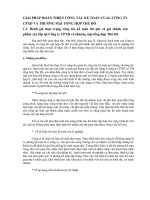 GIẢI PHÁP HOÀN THIỆN CÔNG TÁC KẾ TOÁN CỦAG CÔNG TY CPXD VÀ THƯƠNG MẠI TỔNG HỢP THỦ ĐÔ